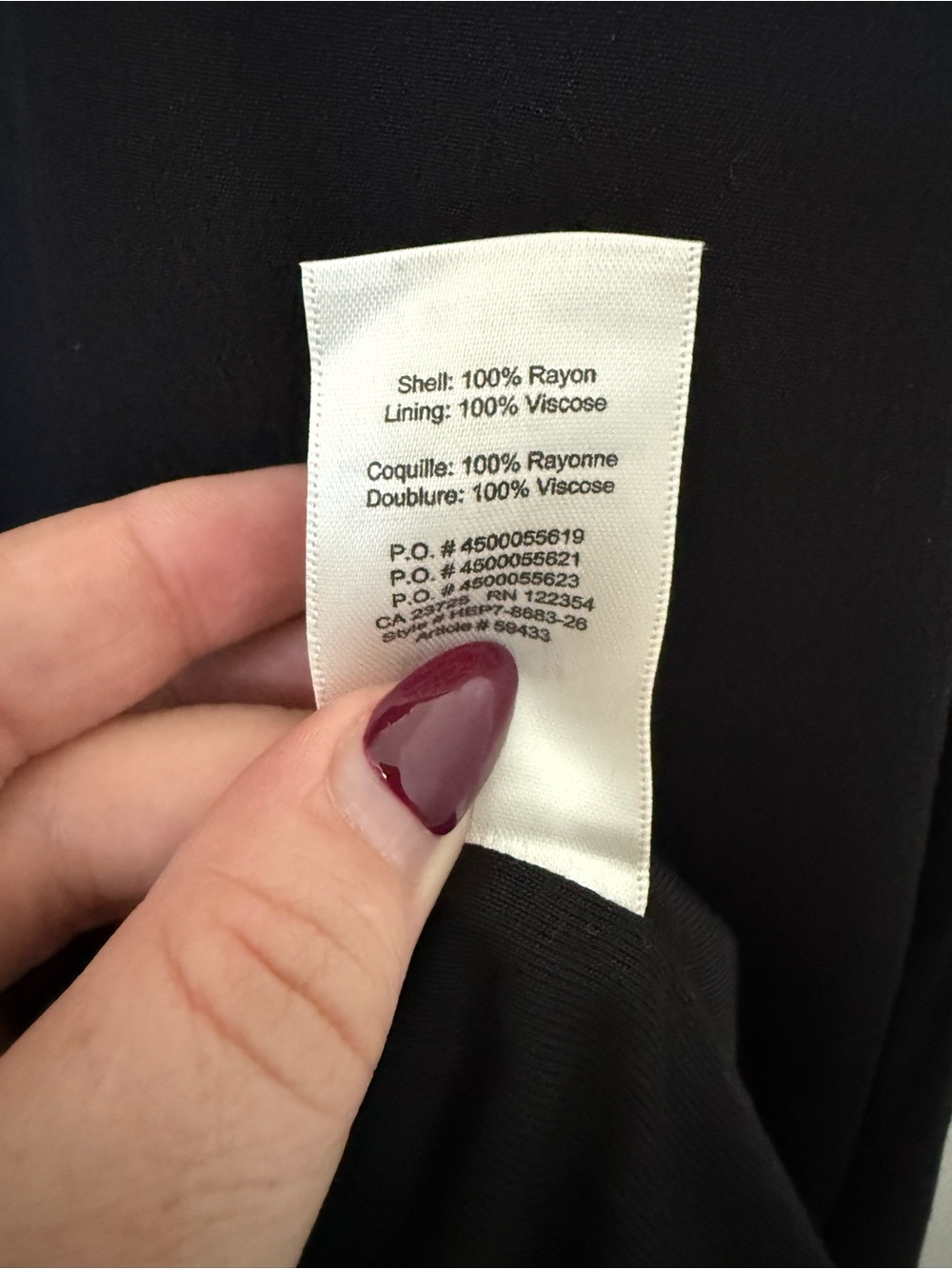 Aritzia Wilfred Black Open Tie Back Sleeveless Minimalist Midi Dress - Small - Picture 5 of 5